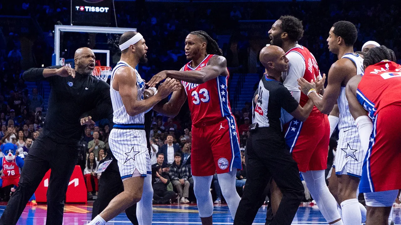 NBA scores: Magic wallop 76ers as tensions run high